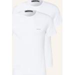 Weiße VERSACE T-Shirts aus Jersey für Herren Übergrößen 2-teilig 