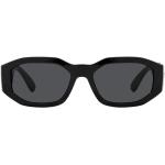 Reduzierte Schwarze VERSACE Herrensonnenbrillen aus Acetat 