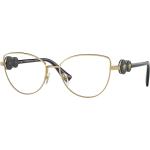 Goldene VERSACE Brillenfassungen aus Metall für Damen 