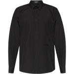 Schwarze Langärmelige VERSACE Herrenlangarmhemden Größe 3 XL 