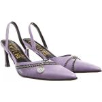 Reduzierte Violette VERSACE Jeans High Heels & Stiletto-Pumps aus Kunstleder für Damen Größe 37 