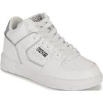 Reduzierte Weiße VERSACE Jeans High Top Sneaker & Sneaker Boots für Damen Größe 37 mit Absatzhöhe 3cm bis 5cm 
