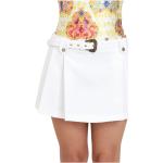 Reduzierte Weiße VERSACE Jeans Festliche Röcke mit Reißverschluss aus Denim für Damen Größe XS für den für den Frühling 