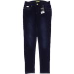 Reduzierte Marineblaue VERSACE Jeans Damenjeans aus Denim Größe M 