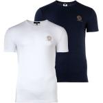 Reduzierte Bunte Unifarbene VERSACE Jeans Rundhals-Ausschnitt T-Shirts für Herren Größe XXL 2-teilig 