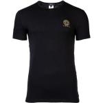 Schwarze Unifarbene VERSACE Jeans Rundhals-Ausschnitt T-Shirts für Herren Größe 3 XL 