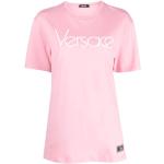 Reduzierte Pinke VERSACE T-Shirts aus Baumwolle für Damen Größe XS 