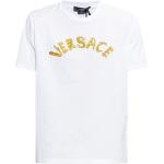 Reduzierte Weiße Kurzärmelige VERSACE T-Shirts für Herren Größe 3 XL 
