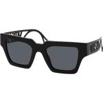 Schwarze VERSACE Quadratische Sonnenbrillen mit Sehstärke aus Kunststoff für Damen 