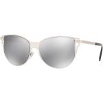 Silberne VERSACE Cateye Sonnenbrillen für Damen 