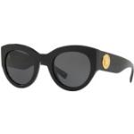 Schwarze VERSACE Cateye Sonnenbrillen für Damen 
