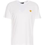 Reduzierte Weiße VERSACE T-Shirts aus Baumwolle für Herren Größe XL 