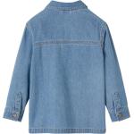 Blaue Bestickte Vertbaudet Kinderjeanshemden aus Denim Größe 110 