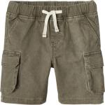 Khakifarbene Cargo Shorts für Kinder & kurze Cargohosen für Kinder aus Baumwolle für Jungen Größe 128 