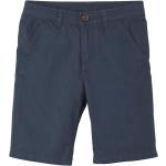 Blaue Chino Shorts für Kinder mit Knopf für Jungen Größe 110 