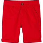 Rote Chino Shorts für Kinder mit Knopf für Jungen Größe 86 