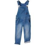 Blaue Jeans-Latzhosen für Kinder aus Baumwolle für Jungen Größe 128 