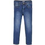 Blaue Vertbaudet Slim Jeans für Kinder aus Denim für Jungen 