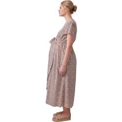 Vertbaudet Kleid mit Bindegürtel, Schwangerschaft & Stillzeit 36 wollweiß