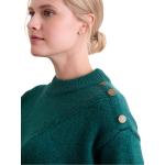 Tannengrüne Umstandsstrickkleider aus Jersey für Damen 