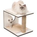 Reduzierte Weiße Vesper Katzenmöbel Kratzbäume & Kratzmöbel aus Seegras 