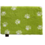 Vetbed Isobed SL -Paw- limegreen Hundedecke rutschfest