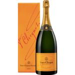 Veuve Clicquot - Brut - Carte Jaune Champagner - Mit Etui - Magnum