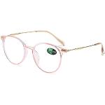 Rosa Vollrand Brillen aus Kunststoff Blaulichtschutz für Herren 