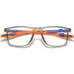 Orange Vollrand Brillen Blaulichtschutz für Herren 