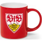 Rote VfB Stuttgart Kaffeebecher 350 ml aus Keramik spülmaschinenfest 