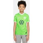 Grüne Nike VfL Wolfsburg VfL Wolfsburg Trikots für Kinder zum Fußballspielen - Heim 2021/22 
