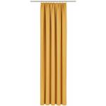 Gelbe Moderne VHG Leon Verdunkelungsvorhänge aus Textil blickdicht 