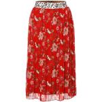 Rote Casual Via Appia Due Midi Faltenröcke aus Polyester für Damen Größe XXL Große Größen 