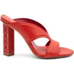 Korallenrote Vic Matie High Heels & Stiletto-Pumps aus Nappaleder für Damen Größe 36 