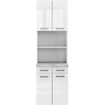 Weiße Moderne Vicco Küchenbuffets mit Arbeitsplatte Breite 50-100cm, Höhe 0-50cm, Tiefe 0-50cm 