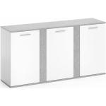 Weiße Moderne Vicco Sideboards aus Beton mit Schublade Breite 150-200cm, Höhe 50-100cm, Tiefe 0-50cm 