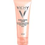 Cremefarbene Französische Anti-Aging VICHY Handcremes 40 ml gegen Pigmentflecken für  empfindliche Haut 