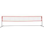 Victor® Mini-Badminton Netz Premium Rot