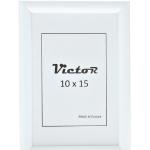 Weiße Art Deco Bilderrahmen aus Kunststoff 10x15 