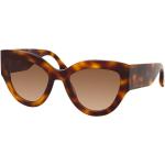 Braune Victoria Beckham Victoria Cateye Sonnenbrillen aus Kunststoff für Damen 