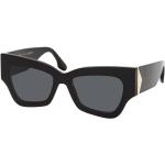 Schwarze Victoria Beckham Victoria Cateye Sonnenbrillen aus Kunststoff für Damen 