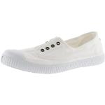 Reduzierte Weiße Victoria Shoes Slip-on Sneaker ohne Verschluss für Damen Größe 37 