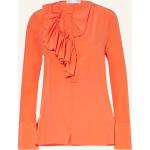 Reduzierte Orange Victoria Beckham Blusenshirts & Schlusen aus Seide für Damen Größe XS 
