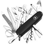 Victorinox Schweizer Taschenmesser, Swiss Champ, Swiss Army Knife, Multitool, 33 Funktionen, Klinge, Korkenzieher, Mini-Schraubendreher 1.5 mm