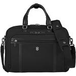 Schwarze Elegante Victorinox Herrenlaptoptaschen & Herrennotebooktaschen aus Stoff 