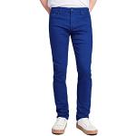 Royalblaue Stretch-Jeans aus Denim für Herren Weite 28 
