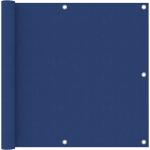 Blaue vidaXL Balkonsichtschutz aus Aluminium UV-beständig 