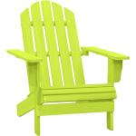 Grüne vidaXL Adirondack Chairs aus Massivholz 