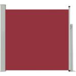 vidaXL Ausziehbare Seitenmarkise 170×300 cm Rot - rot 48367