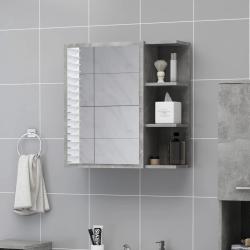 Spiegelschrank Badspiegel mit LED Beleuchtung Wandspiegel 66×72 Sonoma Eiche 27 